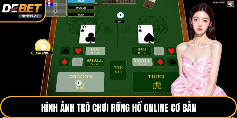 Hình ảnh trò chơi rồng hổ online cơ bản