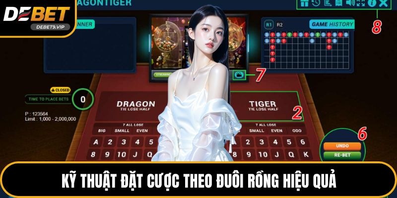 Kỹ thuật đặt cược theo đuôi rồng hiệu quả
