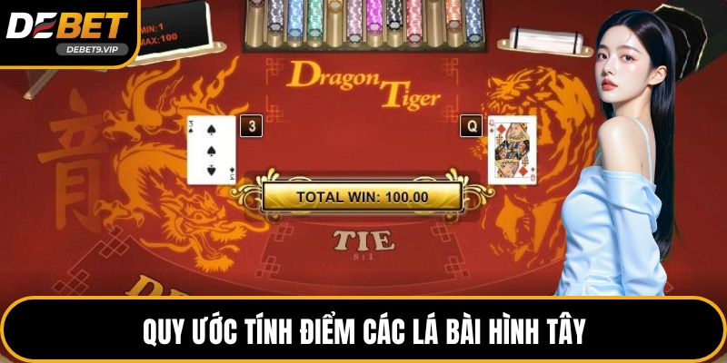 Quy ước tính điểm các lá bài hình tây